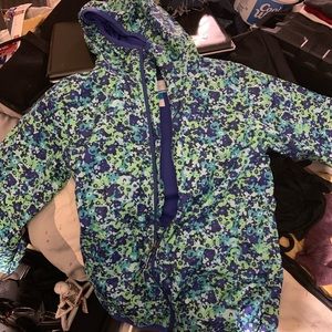 Floral Columbia girls jacket